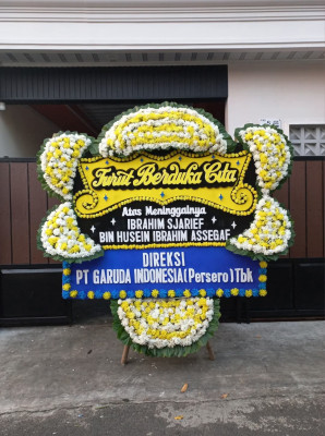 Papan Bunga Duka di Ciampea