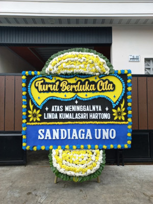 Papan Bunga Duka di Ciampea